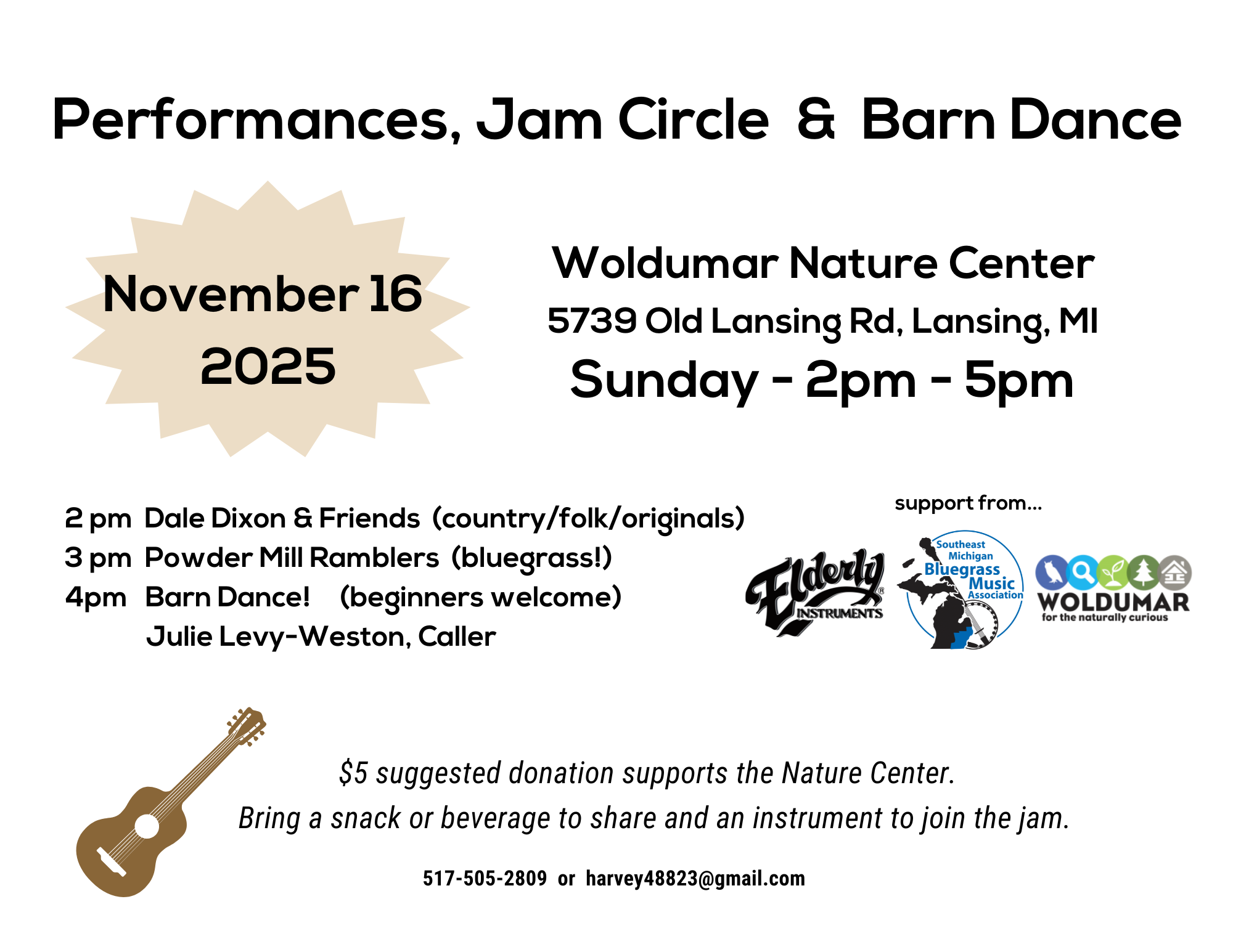 Bluegrass & Folk Jams